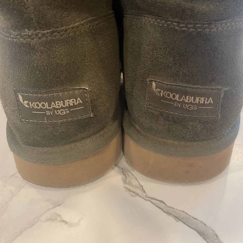 Ugg Koolaburra Boot, Size 7, Olive Green, 2 button closure, Winter boot, warm - Picture 4 of 14